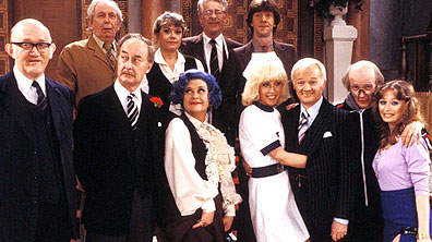 The cast of Are You Being Served?