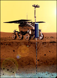 خلائی روبوٹ زمین میں سوراخ کر سکے گا