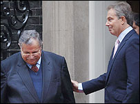 ٹونی بلیئر اور جلال طلبانی