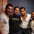 Raj and Pablo with John Abraham on his recent visit to London
