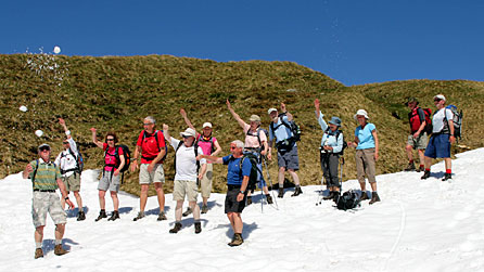 Prestatyn Rambling Club members