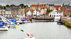Colour view of Anstruther Harbour