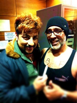 Bobby shaves BF into Sunny Grewal's chest