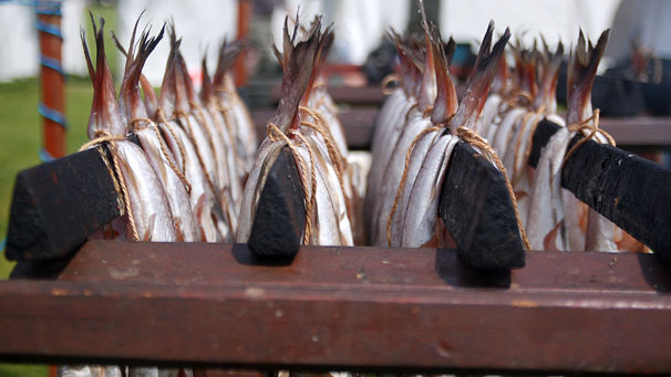 Arbroath smokies are among the tasty treats on offer.