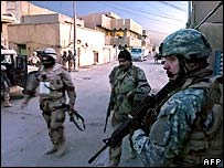 بغداد کی ایک سڑک