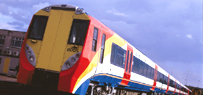 A train