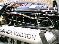 The huge engine of the Napier Railton
