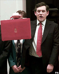 Gordon Brown as chancellor in 1997