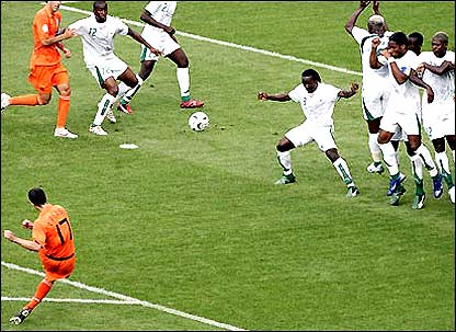 荷兰2:1科特迪瓦