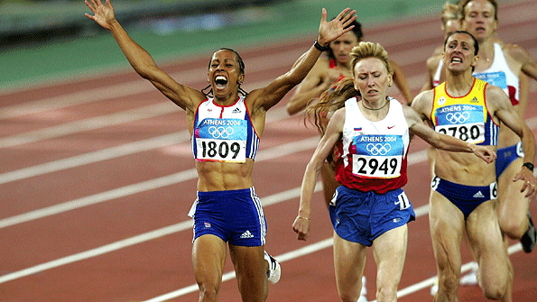 Where were you when Kelly Holmes won double Olympic gold in 2004?