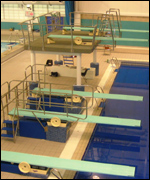 Diving at the Aquatics Centre