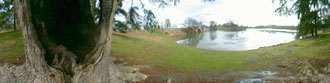Panoramic photo of Blenheim Palace
