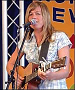 Amy at the North Devon Festival