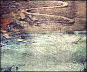 Detail from How Stean Gorge by Lesley Birch