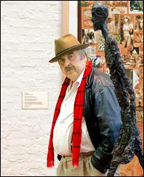 Zacron with sculpture