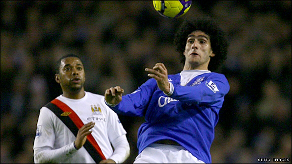 Fellaini was streets ahead of an uninterested Robinho