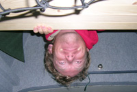 The Count emerges from his coffin