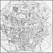 نقشه تهران قديم