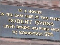 Burns Plaque