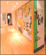 The local history gallery in the Royal Pump Rooms 