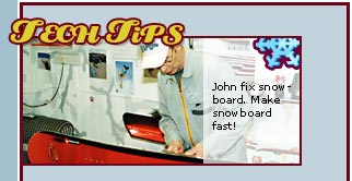 How to service a snowboard