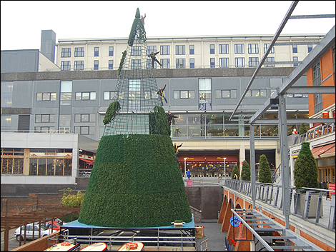 Ian Bone and his team. Can you count all five of them?