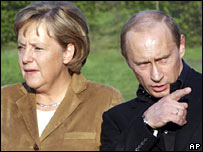 Merkel dhe Putin