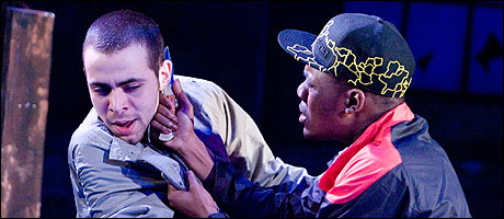 Curtis Cole and Tendayi Jembere in Angel House