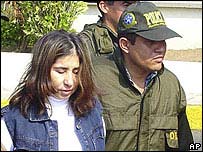 A comandante das Farc conhecida como Sonia