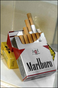 Cigarros falsos