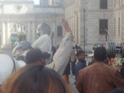 The set of Salman Khan's film Veer