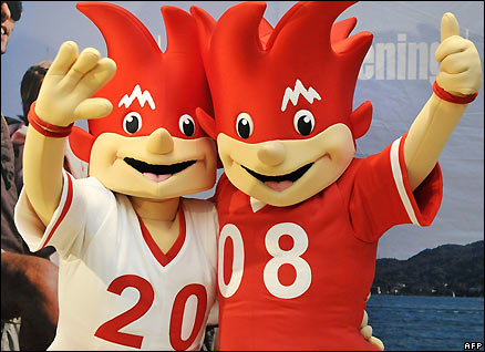 Euro 2008 mascots
