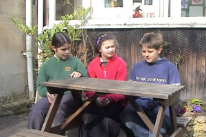 School pupils from Stroud talk about Iraq