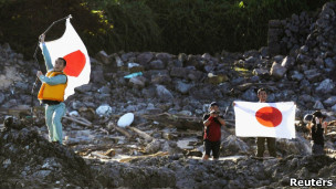 日本右翼人士登上釣魚島