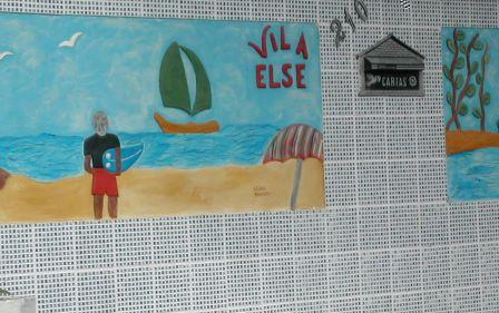 This wall is in Barra do Jucu Beach