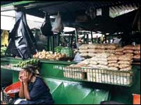 Mercado em Moçambique