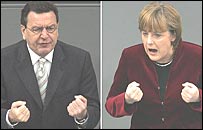 Schröder ve Merkel