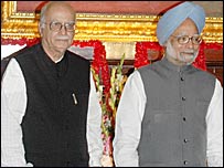 منموہن سنگھ اور لال کرشن اڈوانی