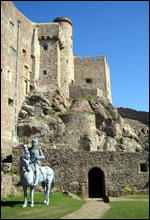 View of the Inner ward and the Long Cellar