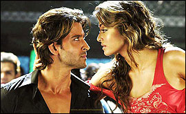 Hrithik Roshan and Aishwarya Rai