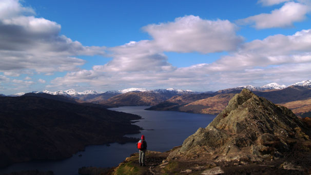 Looking north over Loch Katrine