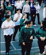 Secondary school pupils