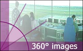 360° image of East Midlands Airport.