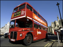ônibus tradicional