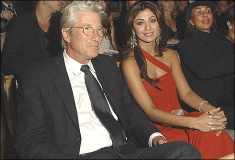 Shilpa Shetty and Richard Gere