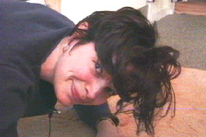 Dominique is determined to walk