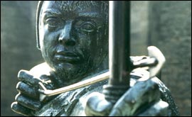 Our Hero - Robin Hood statue