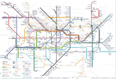 A New Tube Map from Alex - click for clearer image