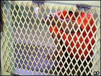 Guantanamo'da bir tutsak