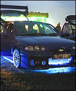 Modified car
